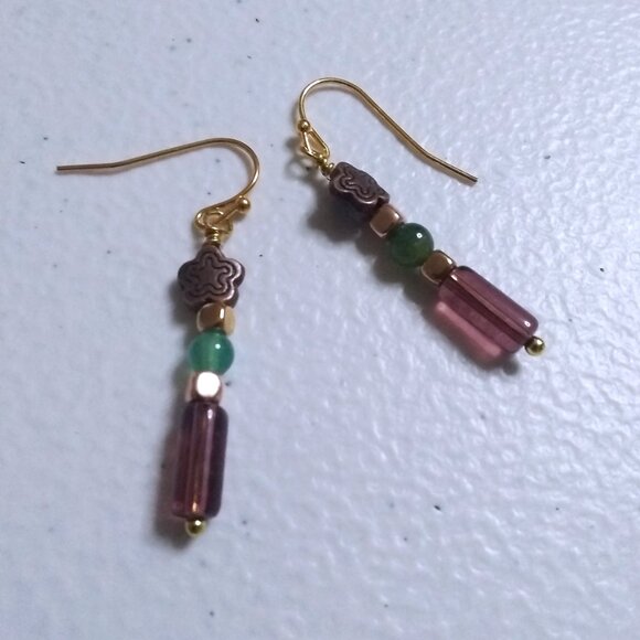 ๐๐๐ 3/$25!!! Slim Sleek Slender & Lightweight - Multi-Media Dangle Earrings! - Picture 5 of 8